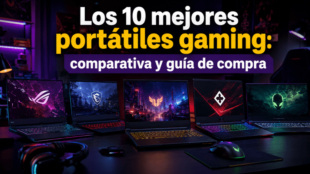 Los 10 mejores portátiles gaming: comparativa y guía de compra