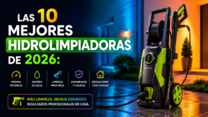Las 10 Mejores Hidrolimpiadoras de 2026 [Guía Definitiva]