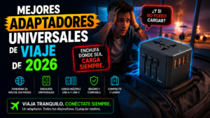 Mejores adaptadores universales de viaje de 2026: comparativa y guía de compra