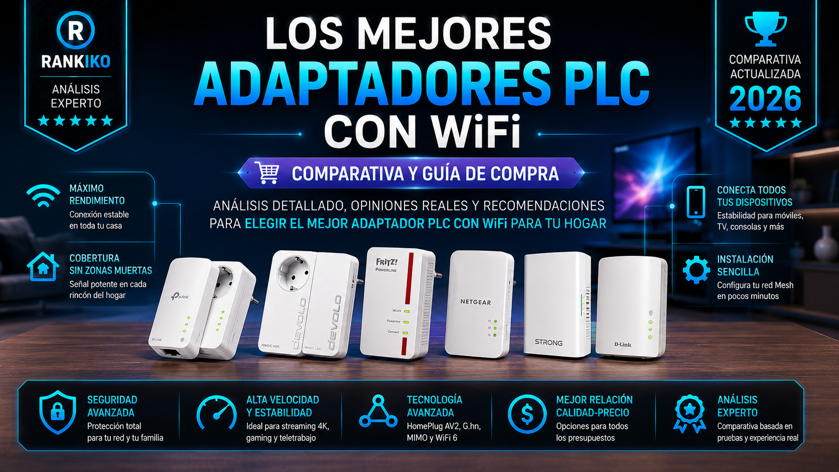 Los mejores adaptadores PLC con WiFi: comparativa y guía de compra