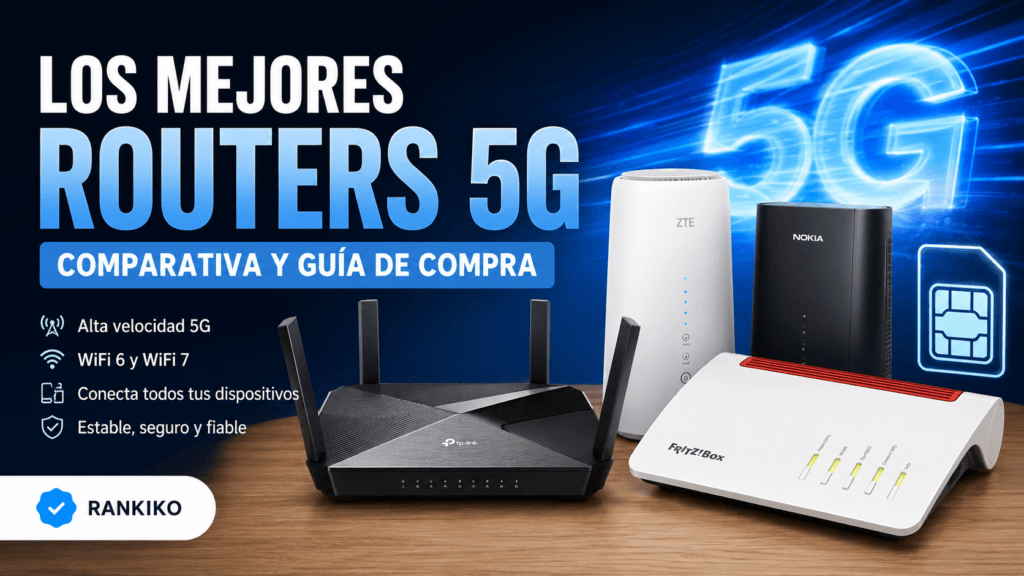 Los mejores routers 5G de 2026: comparativa y guía de compra