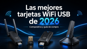Las mejores tarjetas WiFi USB de 2026: comparativa y guía de compra
