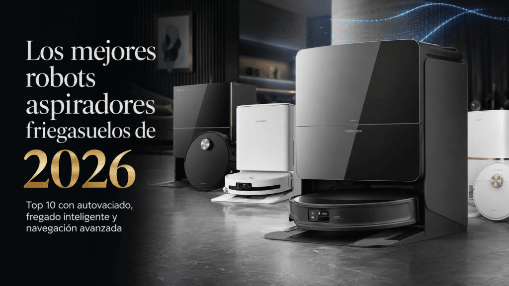 Los mejores robots aspiradores (fregasuelos) de 2026