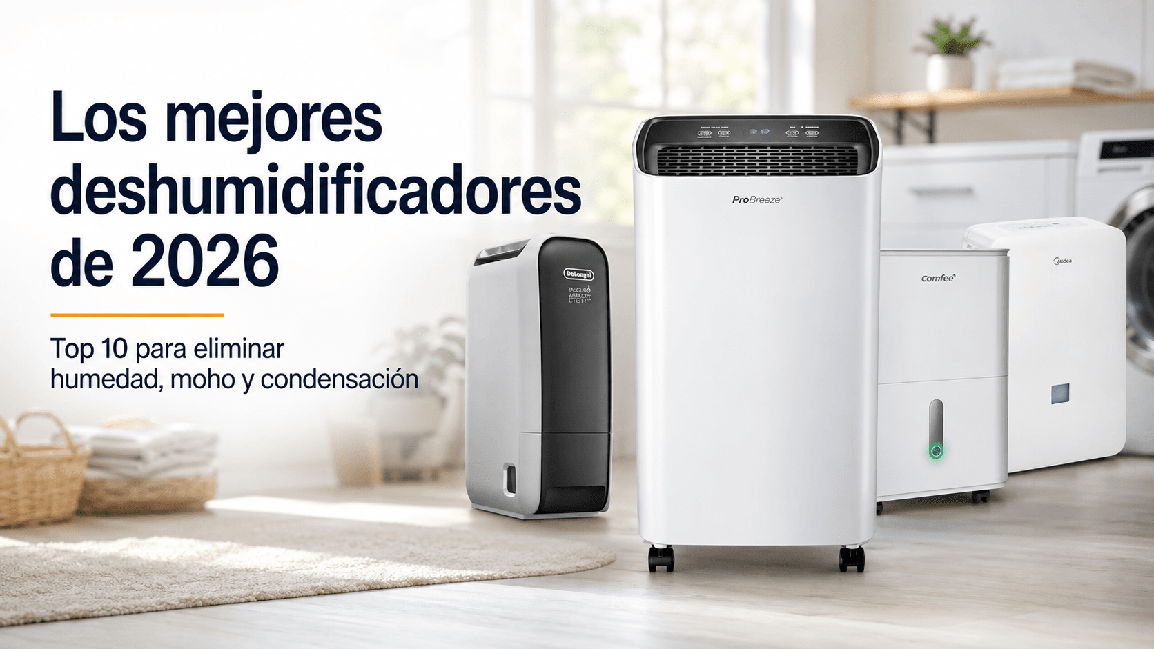 Los mejores deshumidificadores de 2026