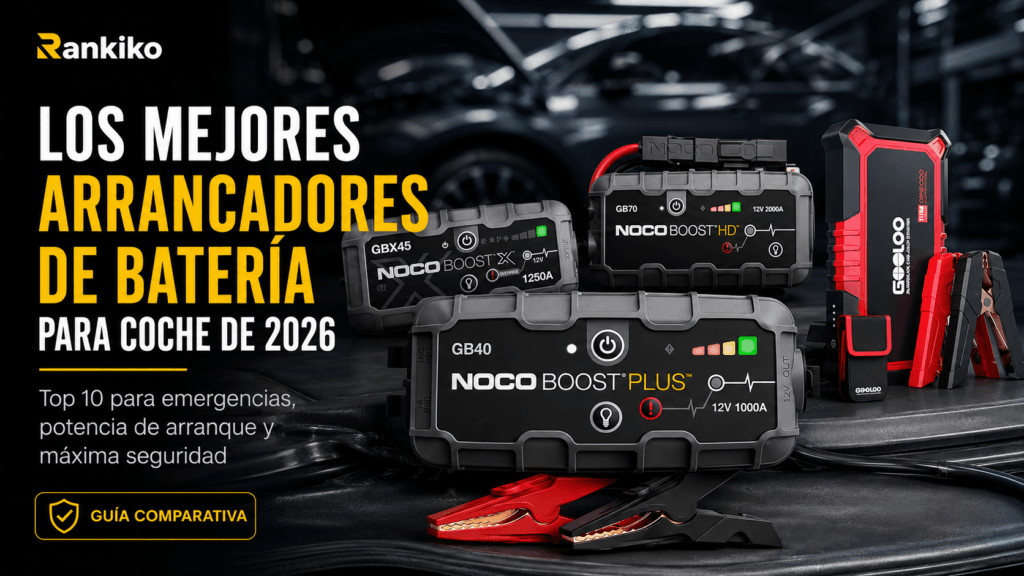 Los mejores arrancadores de batería para coche de 2026