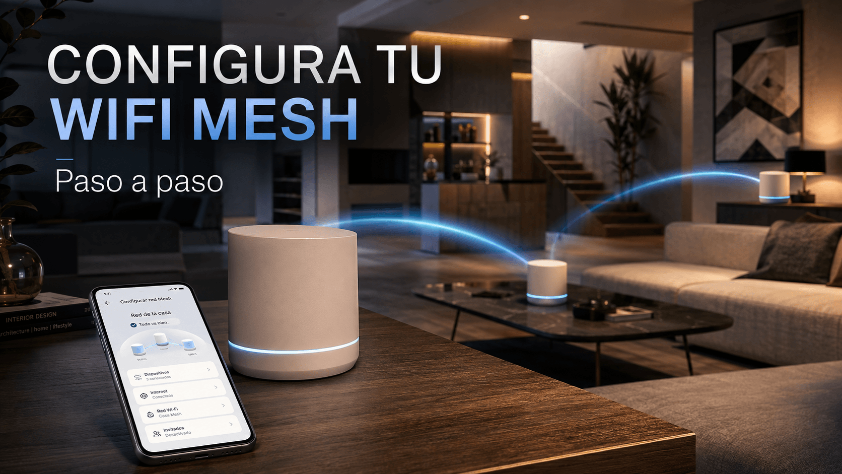 Cómo configurar una red WiFi mesh paso a paso