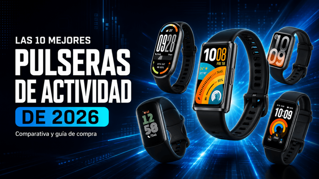 Las mejores pulseras de actividad de 2026: comparativa y guía de compra
