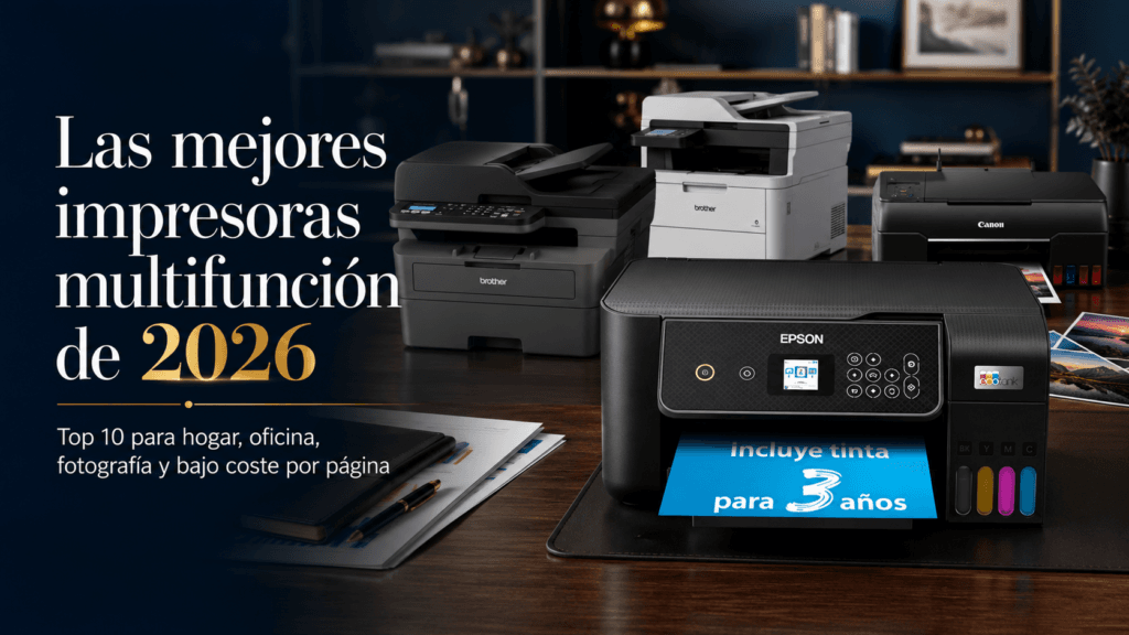 Las mejores impresoras multifunción de 2026