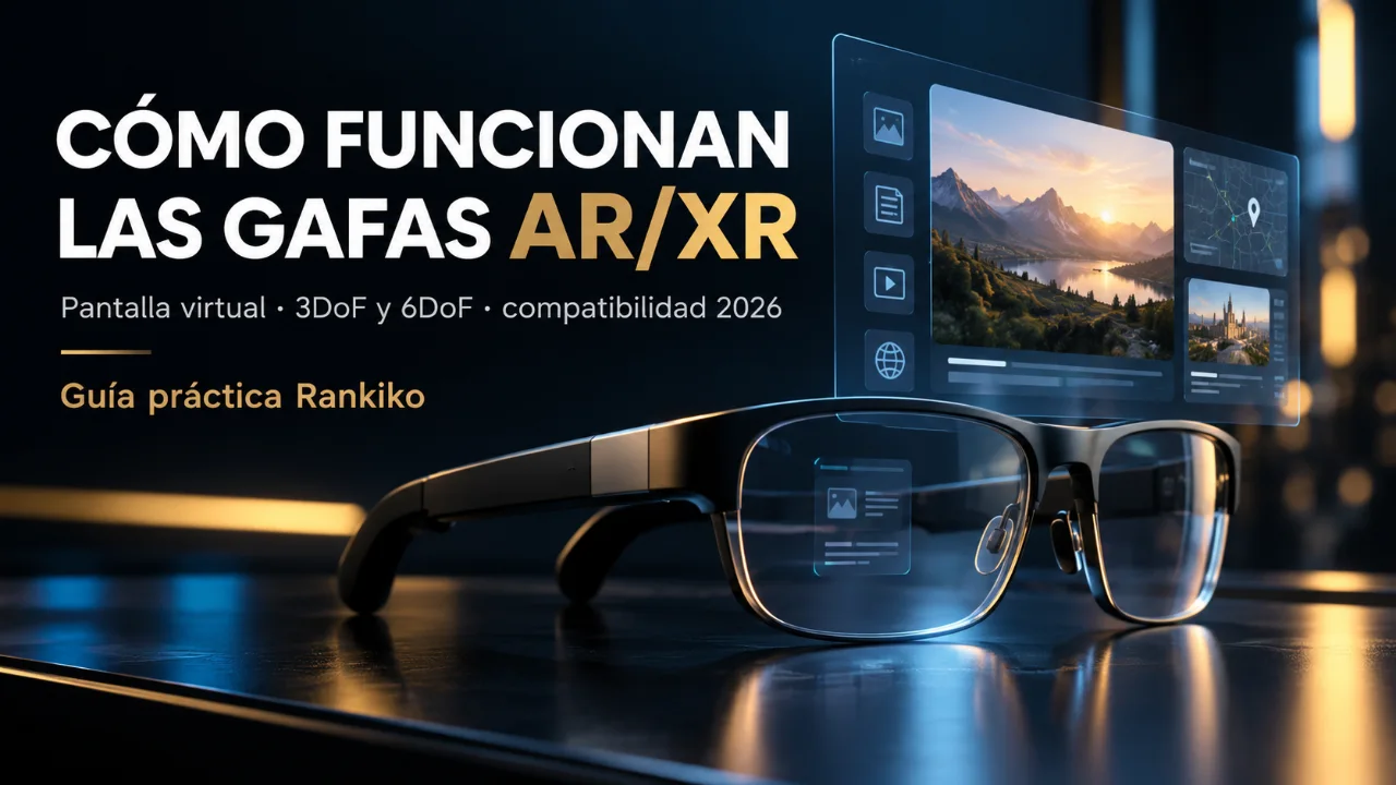 Cómo funcionan las gafas AR/XR y para qué sirven en 2026