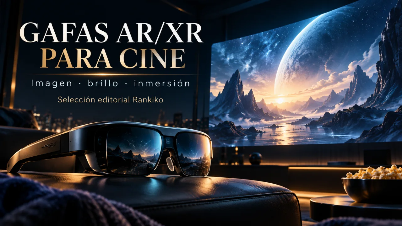 Gafas AR/XR para cine: cómo montar una pantalla privada gigante