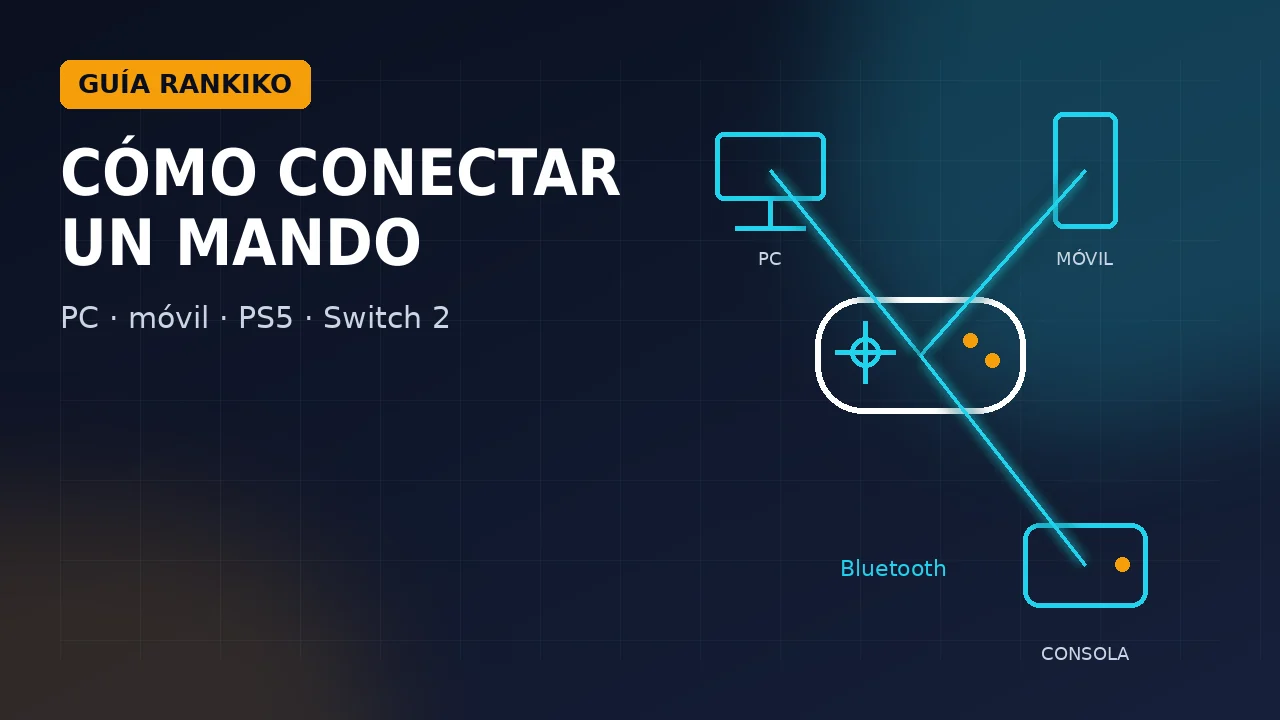 Cómo conectar un mando al PC, al móvil y a la consola