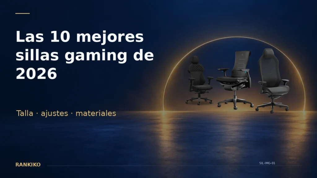 Las 10 mejores sillas gaming de 2026: comparativa y guía de compra