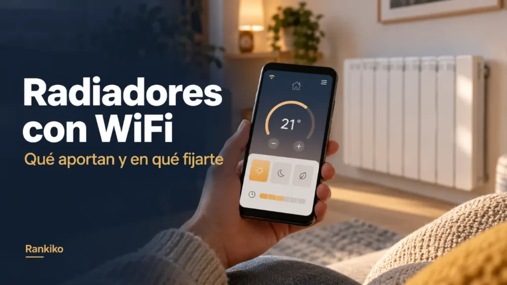 Radiador eléctrico WiFi: qué aporta y cuál elegir en 2026