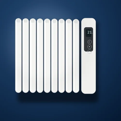 Ilustración del HJM Optima 1500 WiFi, emisor cerámico de alta inercia