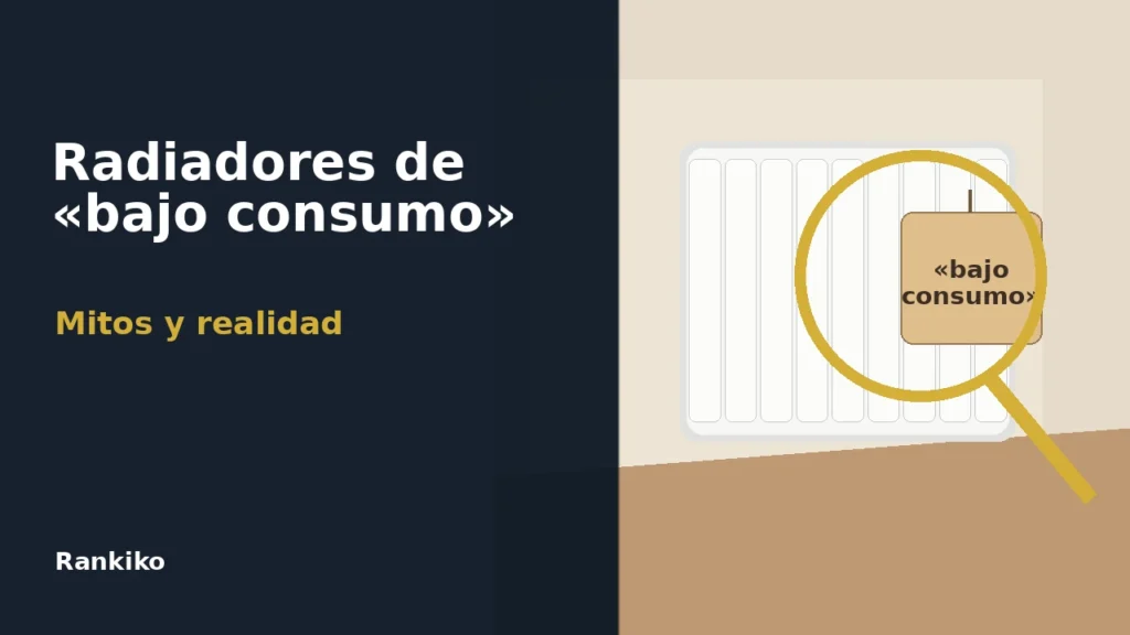 Radiadores eléctricos de bajo consumo: mitos y realidad en 2026