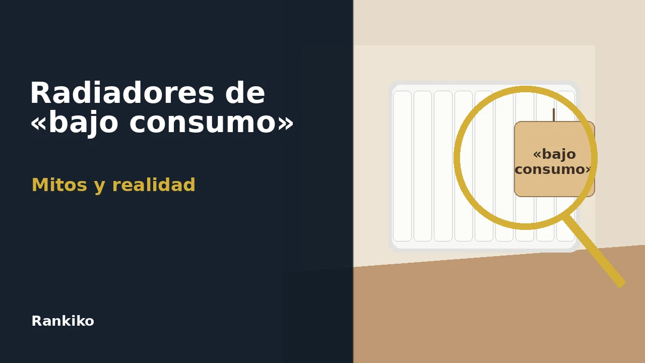 Radiadores eléctricos de bajo consumo: mitos y realidad de la etiqueta «bajo consumo»