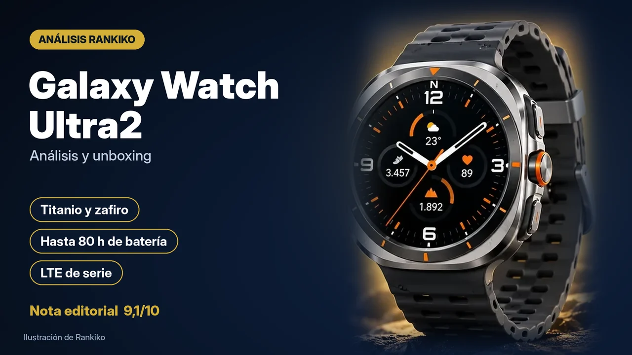 Samsung Galaxy Watch Ultra2: unboxing y análisis