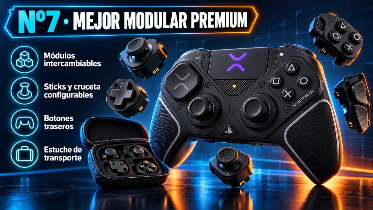 Turtle Beach Victrix Pro BFG Reloaded, el mejor mando modular premium
